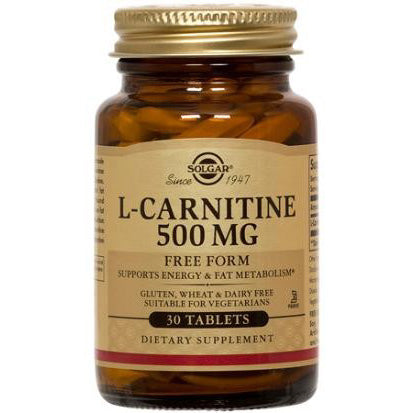 Solgar L-Carnitine 500mg Tablets 30