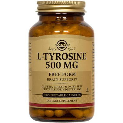 Solgar L-Tyrosine 500mg Vegecaps 50