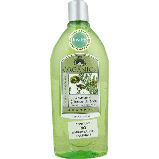 Organics Chamomile & lemon verbena Shampoo 350ml