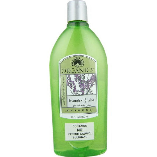 Organics Lavender and Aloe Shampoo 350ml