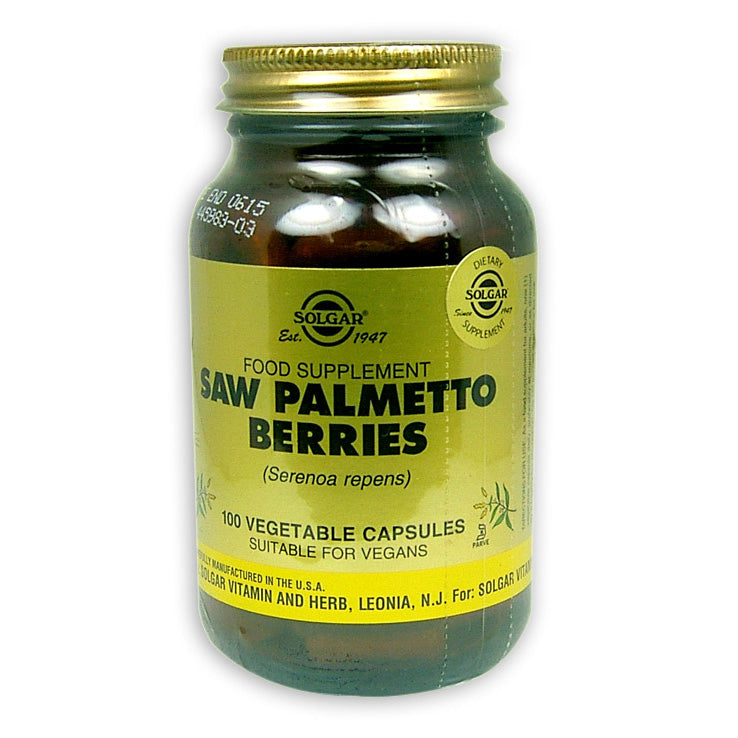 Solgar Saw Palmetto Berries Vegecaps 100