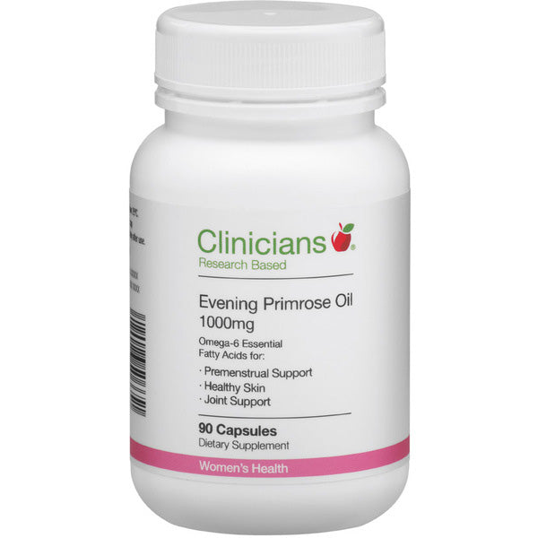 Clinicians Evening Primrose Oil Capsules 1000mg  90