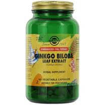 Solgar Ginkgo Biloba Leaf  Extract  Capsules 60