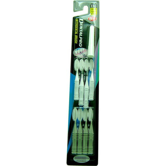 DentalPro Interdental Brushes.8 XXS Min Diameter 0.7mm