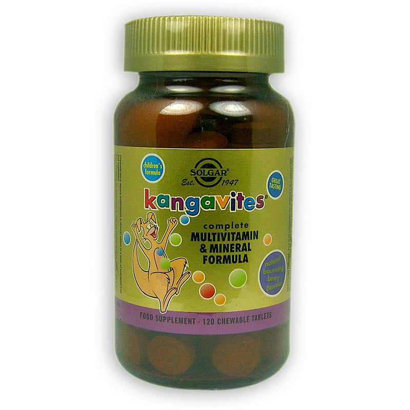 Solgar Kangavites Multi & Mineral Formula Berry Chewies 120