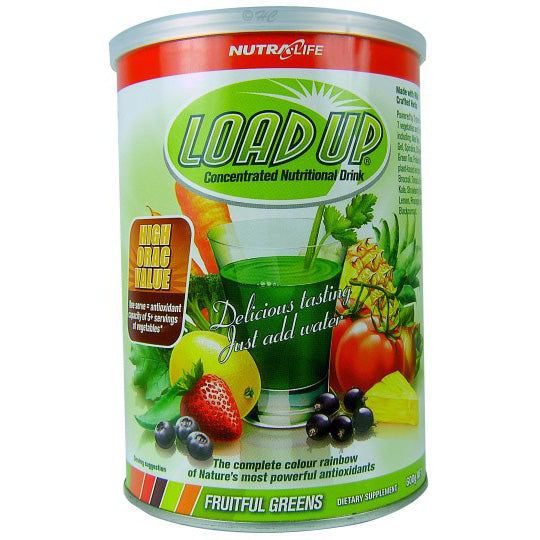 Nutralife Load Up Fruitful Greens powder 600g