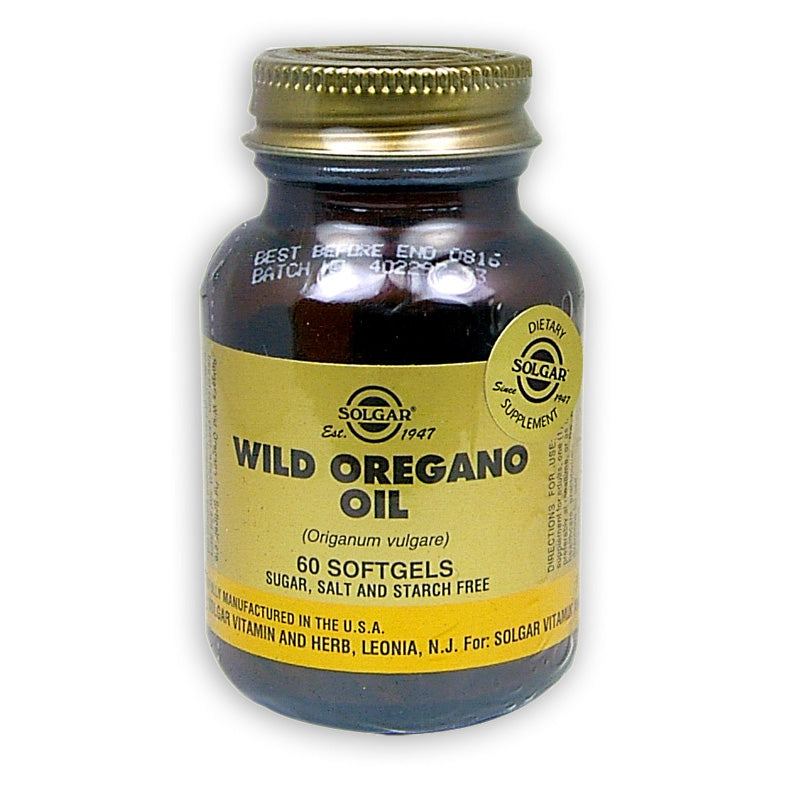 Solgar Wild Oregano Oil Softgels 60