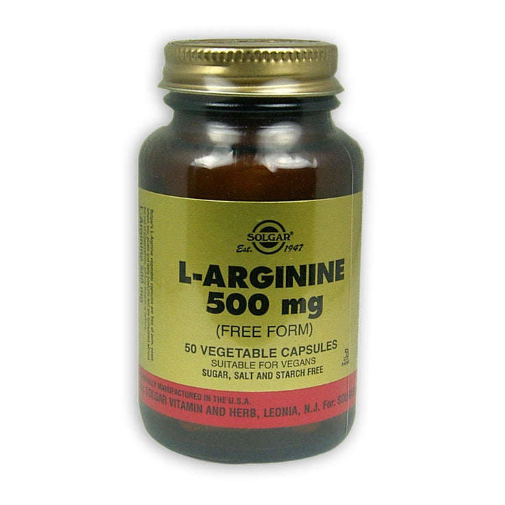 Solgar L-Arginine 500mg Vegecaps 50