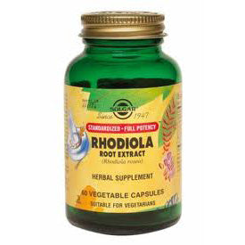 Solgar Rhodiola Root Vegetable Capsules 60