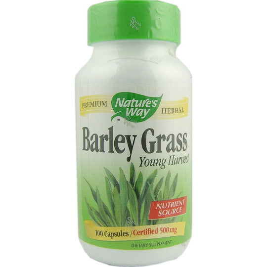 Natures Way Barley Grass Capsules (100)