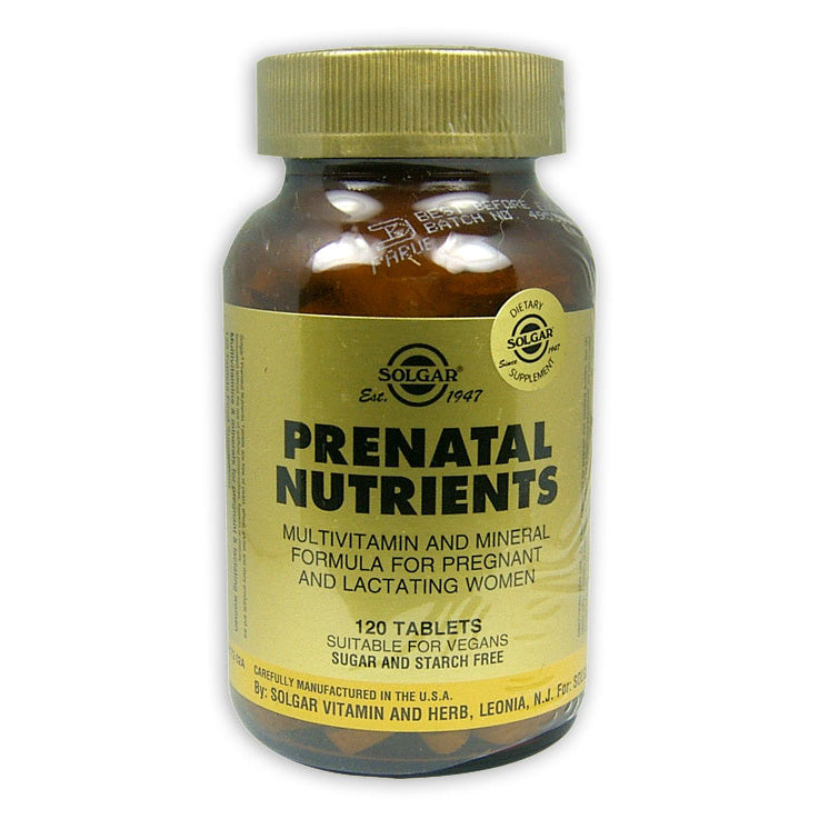 Solgar PreNatal Nutrients Tablets 120