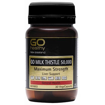 Go Milk Thistle 50,000 Vegecaps 30