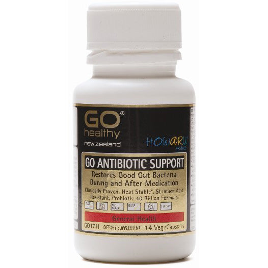 Go Antibiotic Support Vegecaps 14
