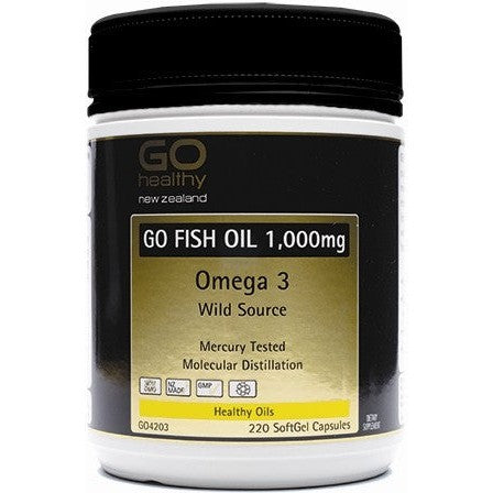 Go Fish Oil 1000mg Vegecaps 220