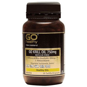 Go Krill Oil Capsules 750mg 30