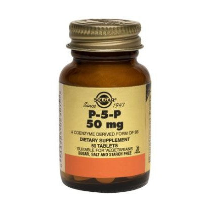 Solgar Pyridoxal-5-Phosphate (P-5-P) Tablets 50