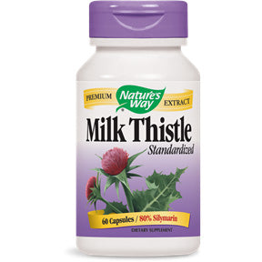 Natures Way Milk Thistle Extract Capsules 60