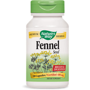 Natures Way Fennel Capsules 100