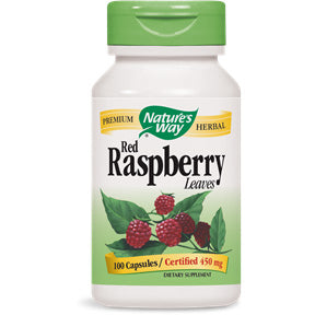 Natures Way Red Raspberry Capsules 100