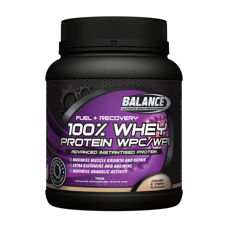 Balance Whey Protein WPC/WPI Powder Cookies & Cream 750g