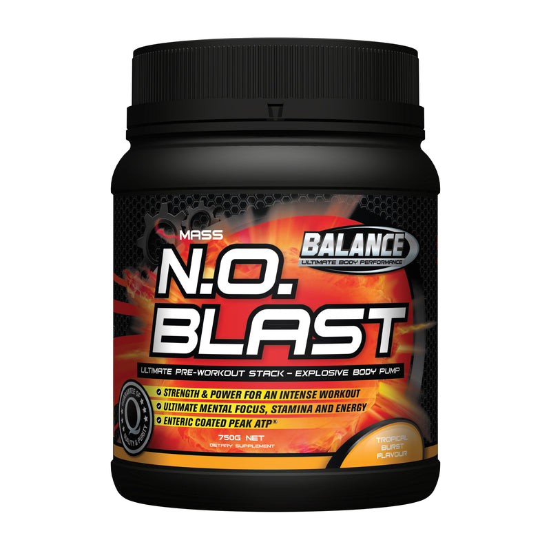 Balance N.O. Blast (with Caffeine) Tropical Punch 750g