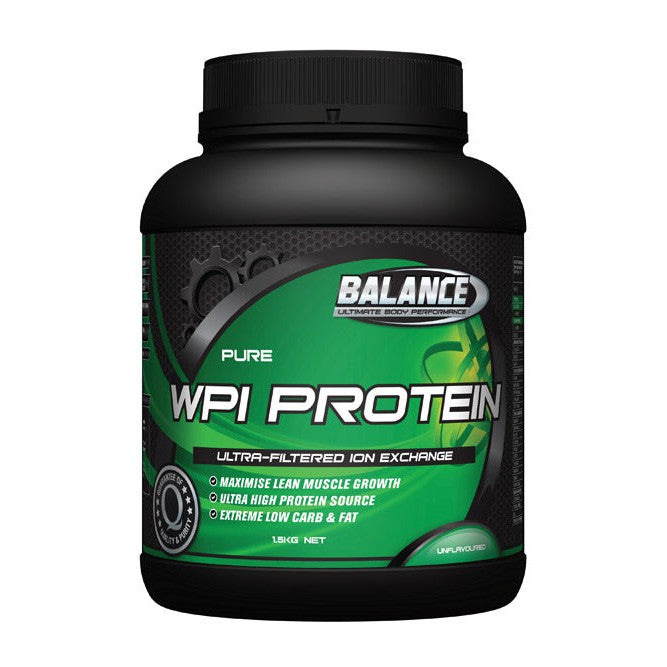 Balance WPI Protein Powder Unflavoured 1.5kg