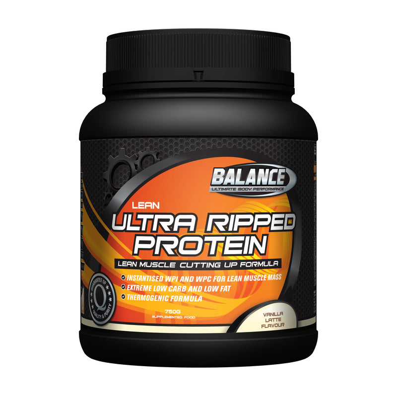 Balance Ultra Ripped Protein Vanilla Latte 750g