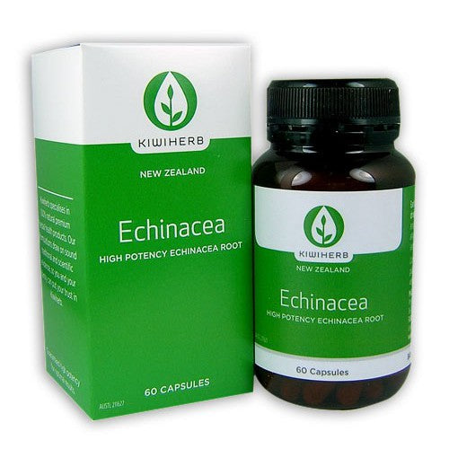 Kiwiherb Echinacea Root Capsules 60
