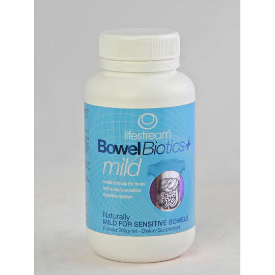 Lifestream BowelBiotics + Mild Powder 200g