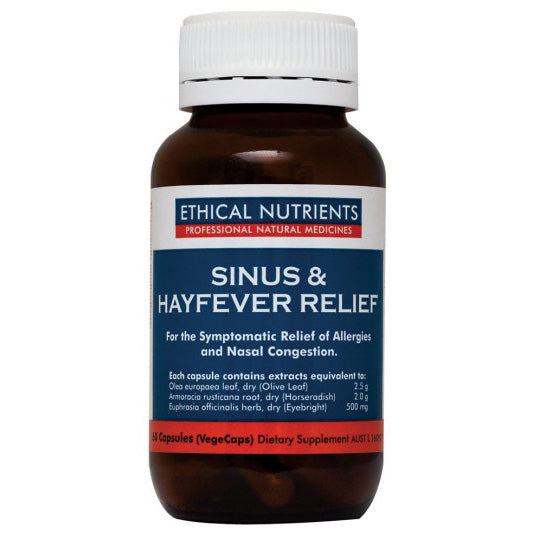 Ethical Nutrients Sinus and Hayfever Relief 60 Capsules