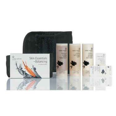 Living Nature Skin Essentials - To Clarify Oily Skin 3x 50ml