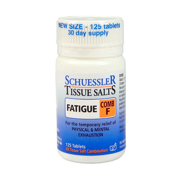 Schuessler Tissue Salt COMB F Fatigue Tablets 125