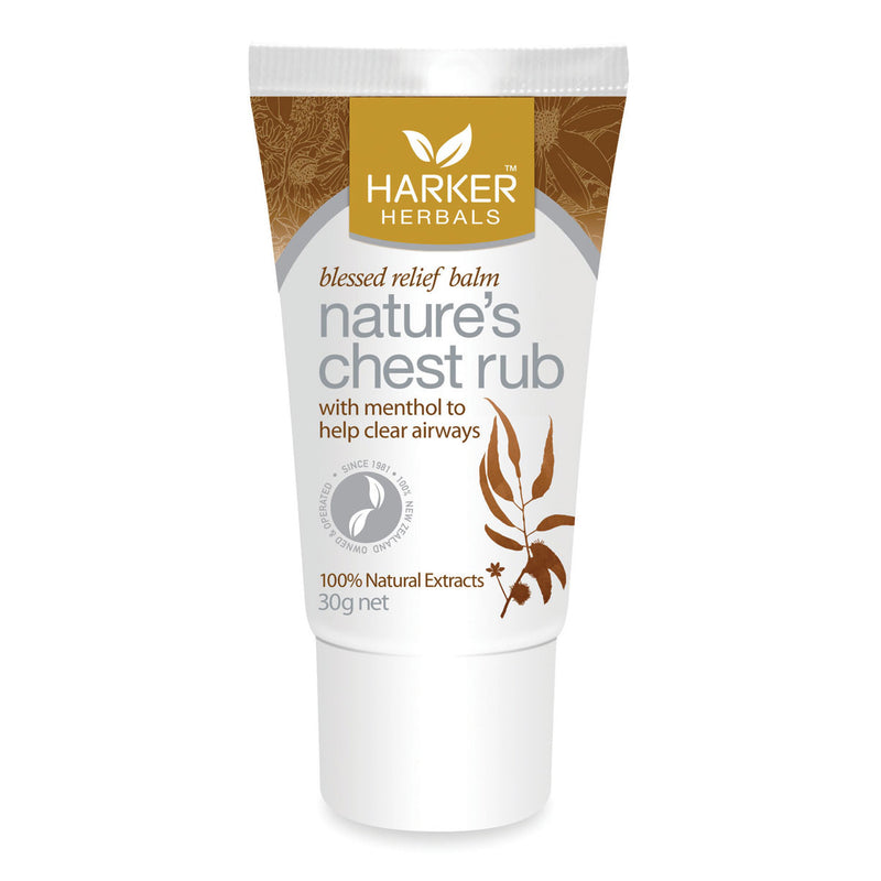 Malcolm Harker Natures Chest Rub 30g (previously Blessed Relief)