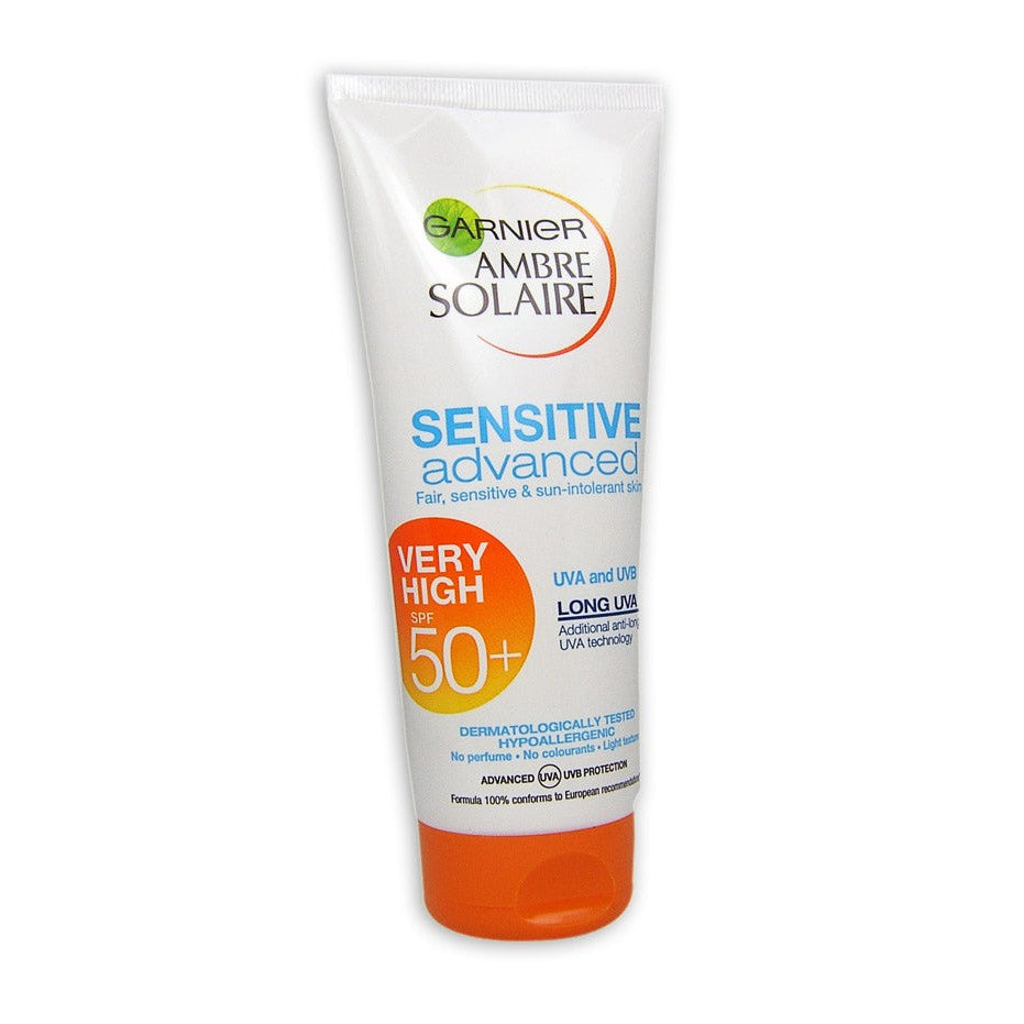 Garnier Ambre Solaire Sensitive Advanced SPF50+ Tube