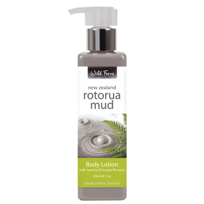 Wild Ferns Rotorua Mud Body Lotion with Jasmin & Orange Blossom 230ml