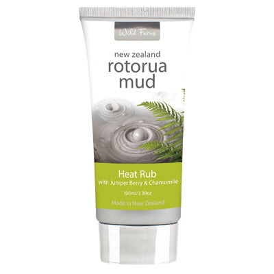 Wild Ferns Rotorua Mud Heat Rub 100ml