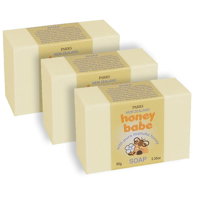 Honey Babe Soap 95g x 3 (Triple Pack)