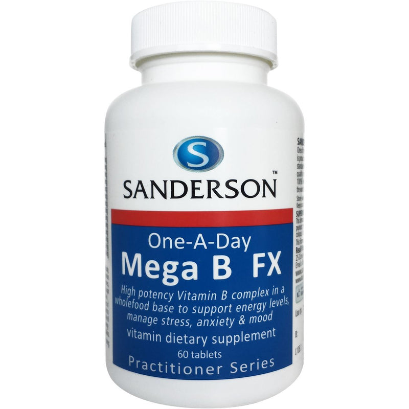 Sanderson One-A-Day Mega B FX Tablets 60