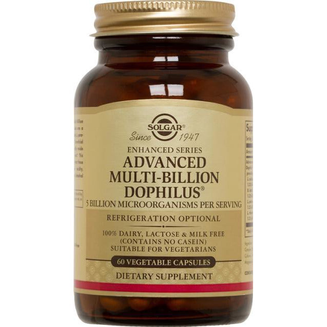 Solgar Advanced Multi-Billion Dophilus VegeCaps 60