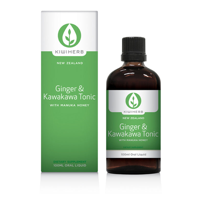 Kiwiherb Ginger & Kawakawa Tonic 50ml