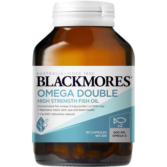 Blackmores Double High Strength Fish Oil Capsules 90