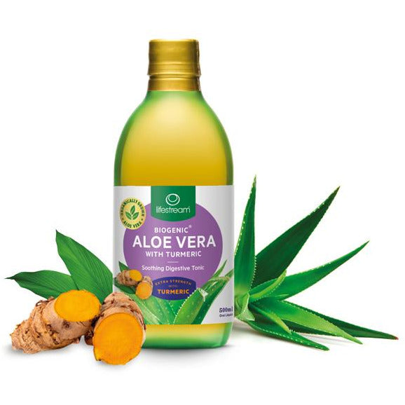 Lifestream Biogenic Aloe Vera with Turmeric 500ml