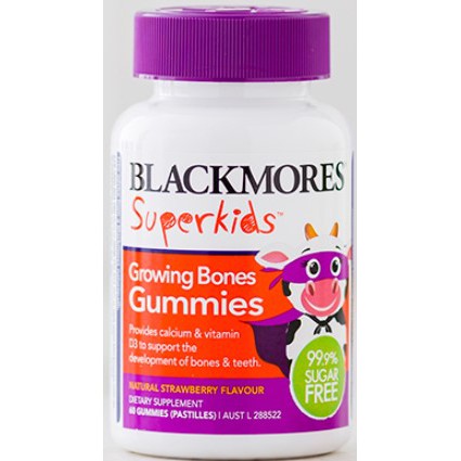Blackmores Superkids Growing Bones Gummies 60s