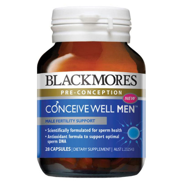 Blackmores Conceive Well Men 28 Caps