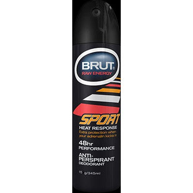 BRUT Energy Sport Anti-Perspirant Spray 150g/245ml