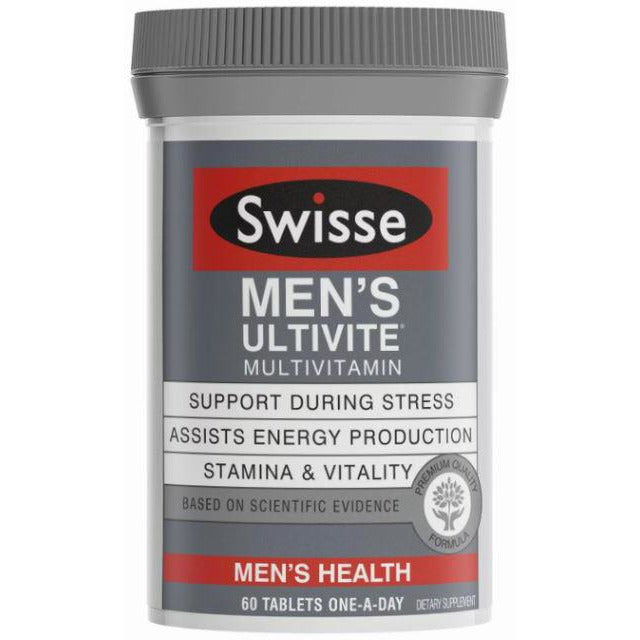 Swisse Mens Ultivite Multivitamin Tablets 60