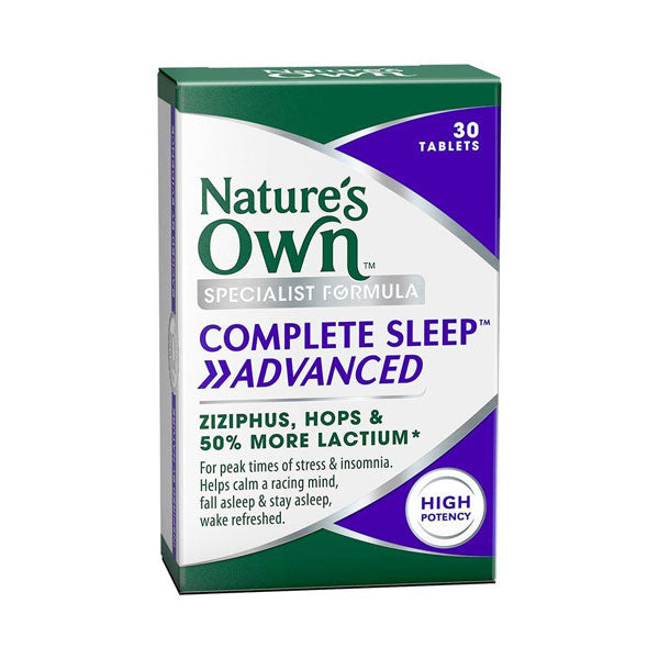 Natures Own Complete Sleep Advanced Capsules 30