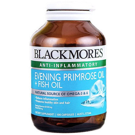 Blackmores Evening Primrose Oil + Fish Oil Capsules