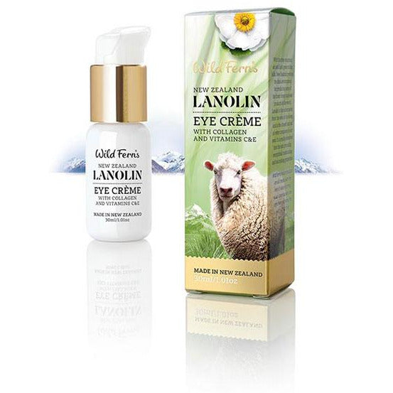Wild Ferns Lanolin Eye Cream - 30ml (New)