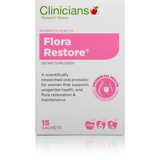 Clinicians Flora Restore Sachets 15s